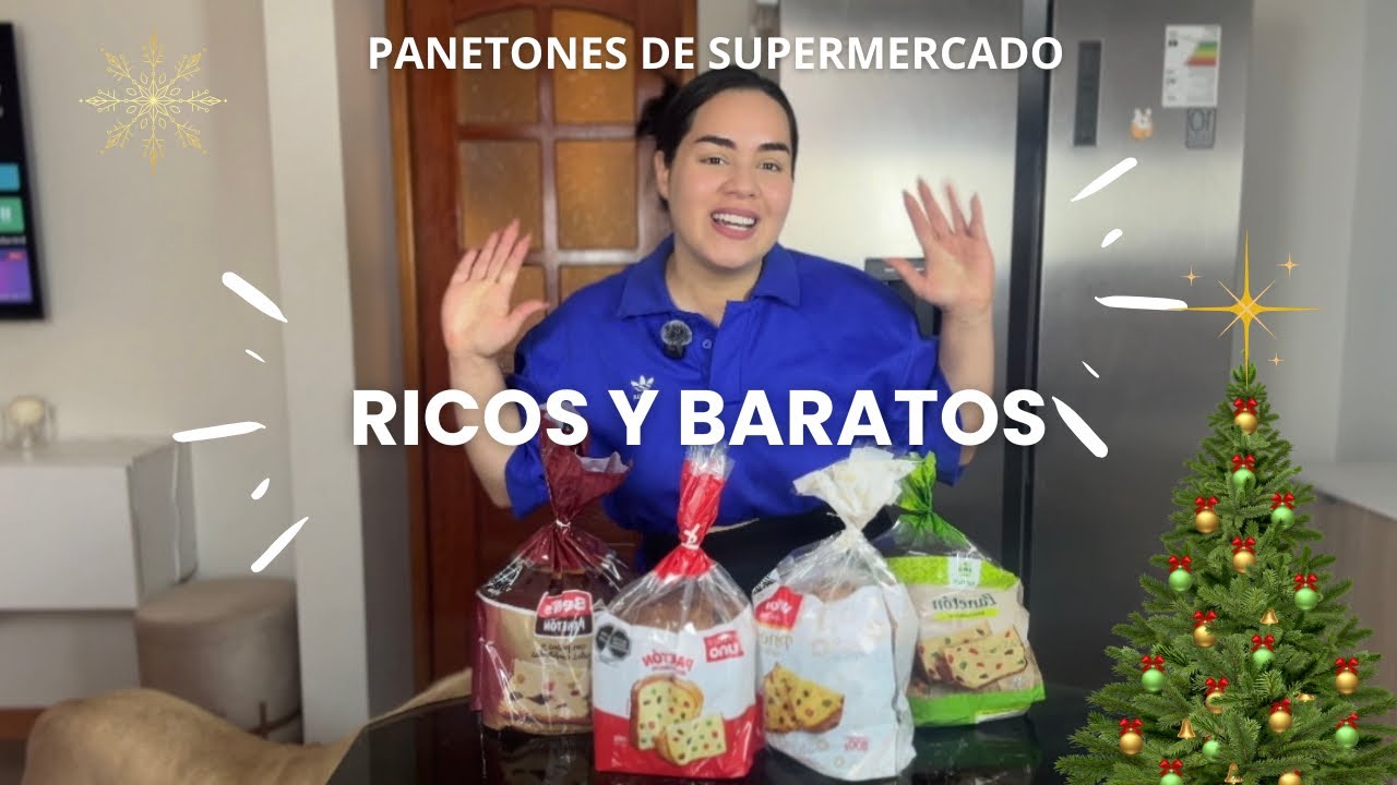 ¿Cuál es el mejor panetón DEL SUPERMERCADO?