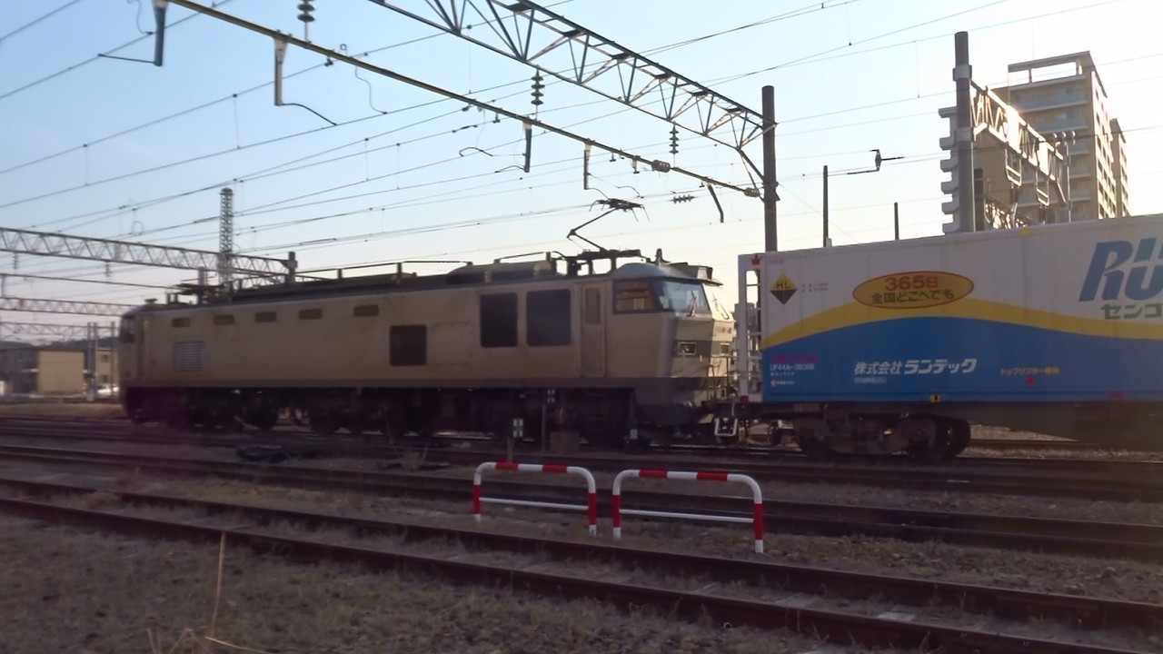 2026.03.18 貨物列車（3099列車）秋田駅発車