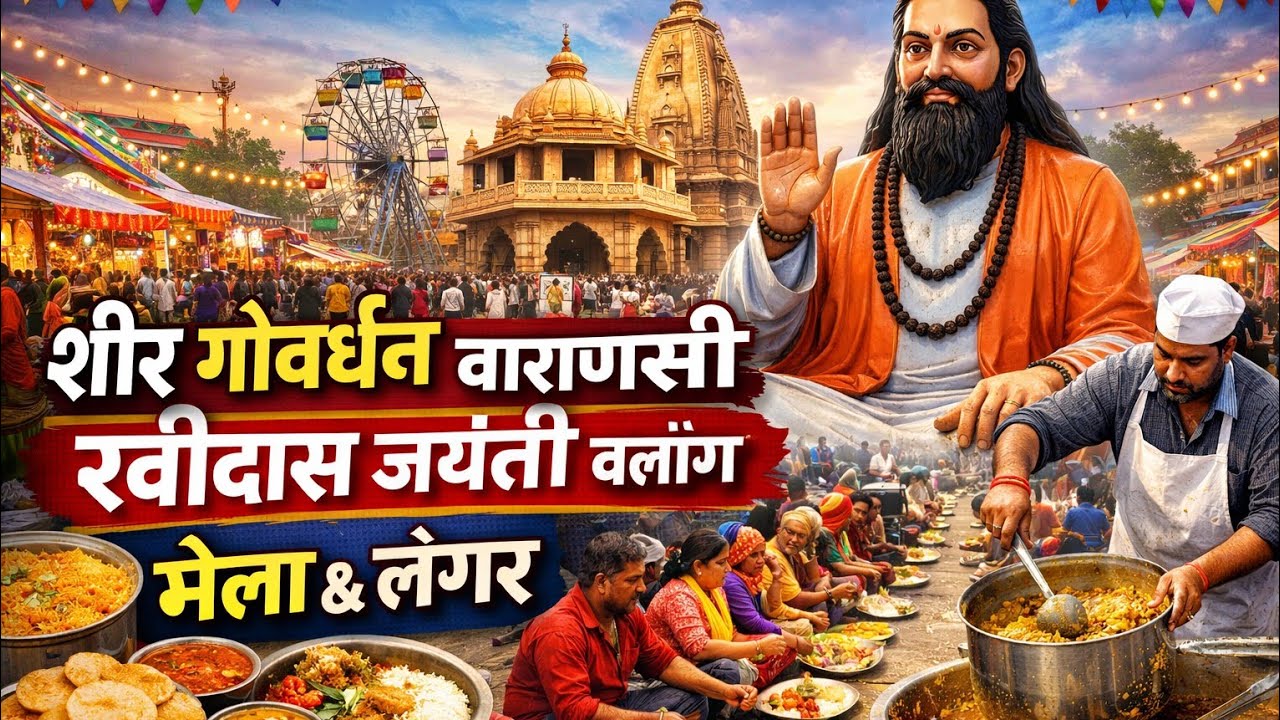 “रविदास जयंती की ज़ोरदार तैयारियाँ 😍 | FREE लंगर, मेला & व्यवस्थाएँ | 𝗦𝗵𝗲𝗲𝗿 𝗚𝗼𝘃𝗮𝗿𝗱𝗵𝗮𝗻 𝗩𝗮𝗿𝗮𝗻𝗮𝘀𝗶”