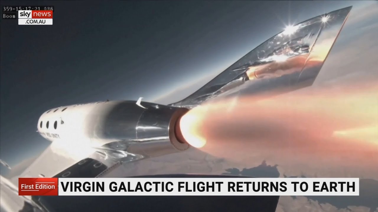Virgin Galactic successfully launches first space tourist flight