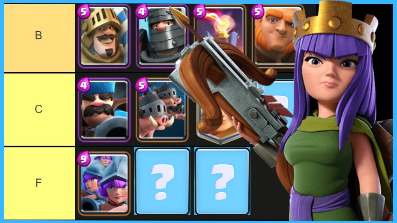 Pro ranks every balanced card AFTER the update | Clash Royale