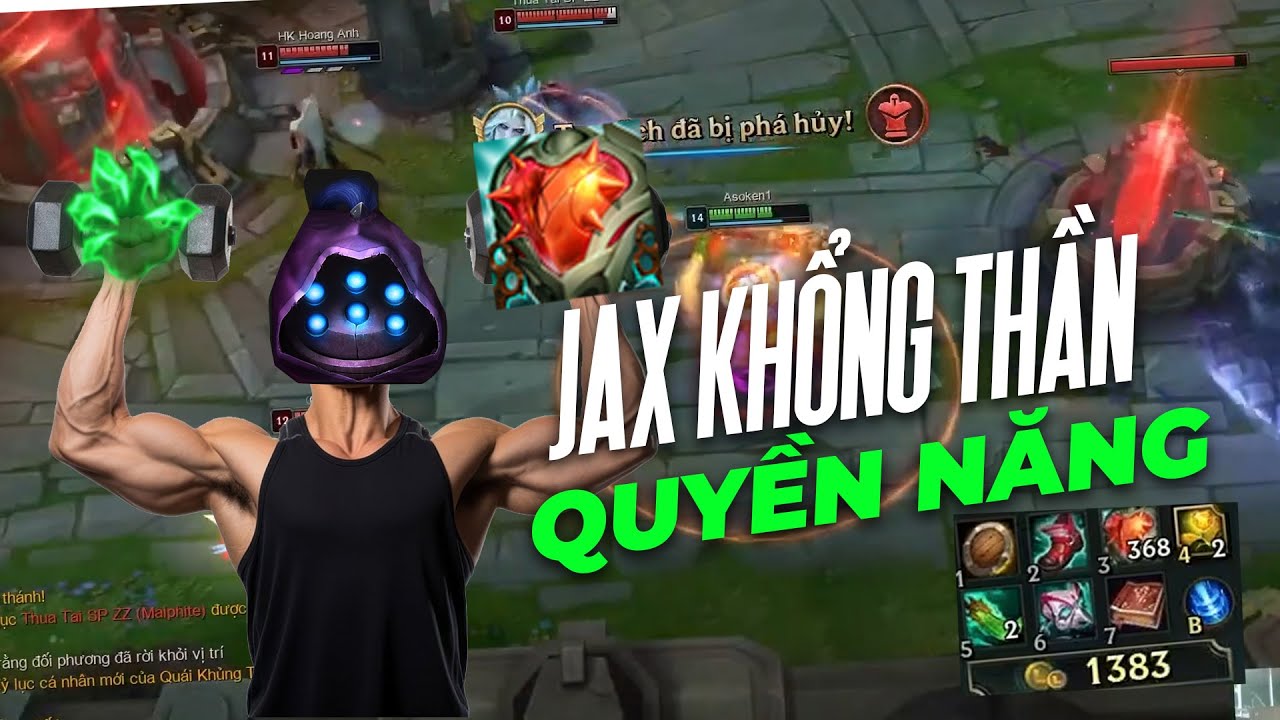 ASOKEN JAX | KHUẤY ĐẢO RANK C&Ugrave;NG JAX TR&Aacute;I TIM KHỔNG THẦN