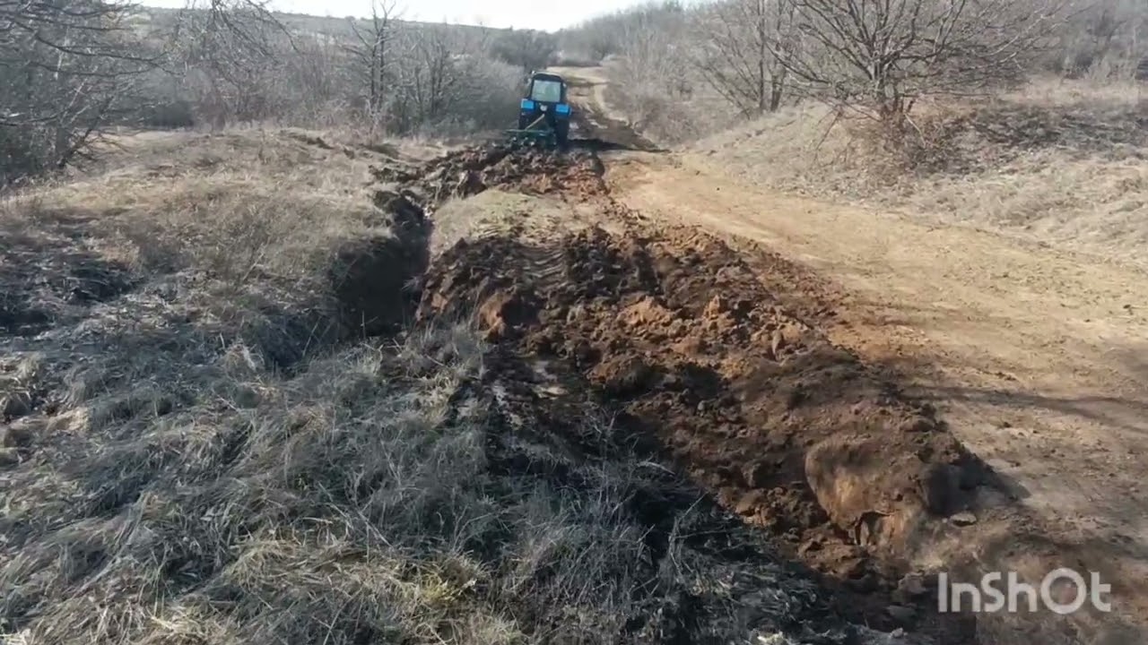 Підготовка до весняно-польових робіт. Лагодимо дорогу.
