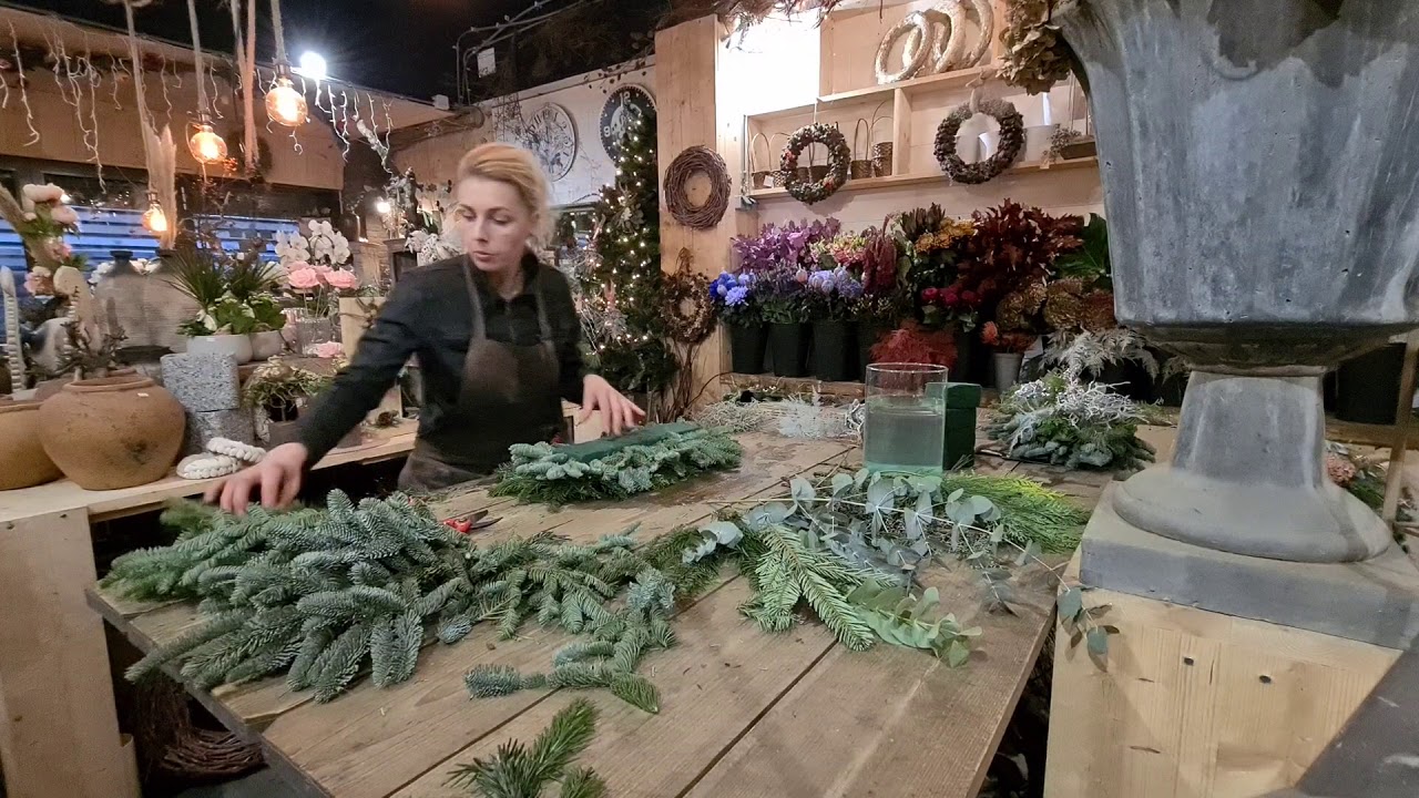 Kerststuk langwerpig kerst 2020