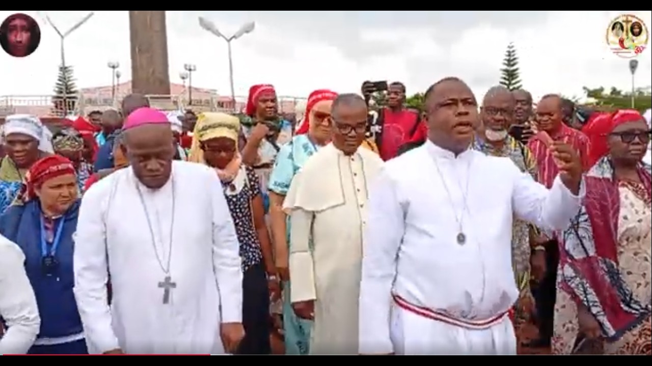 HOLY LAND PROJECT INSPECTION VISIT LED BY BRO  BARNABAS, NWOYE CAJC