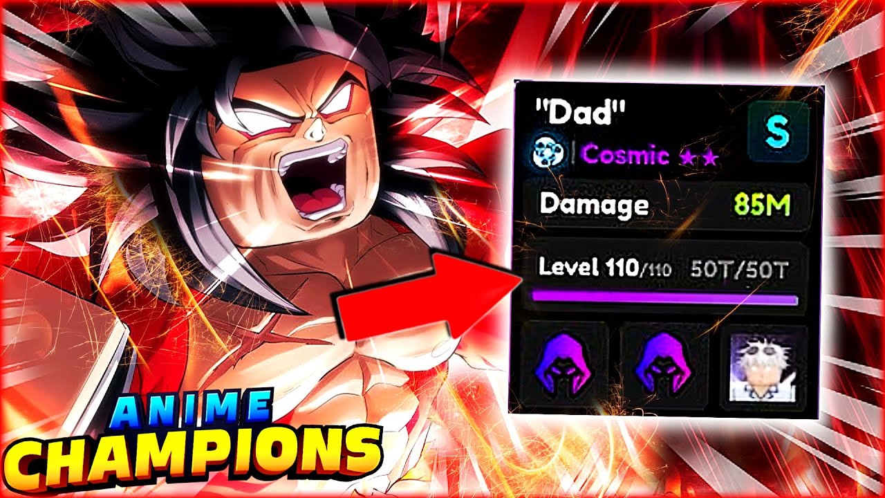My NEW 2X ASCENDED COSMIC Team + DPS Leaderboard (Soon) In Anime Champions Simulator!