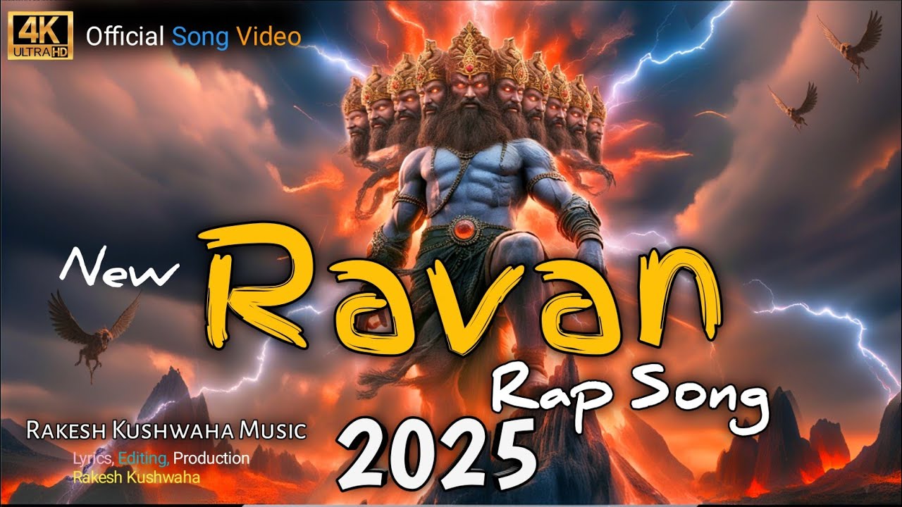 🔱 RAVAN 🔥New रावण Rap–Song || 2025 दशहरा Special 👹 || Rakesh Kushwaha 🎧🔥