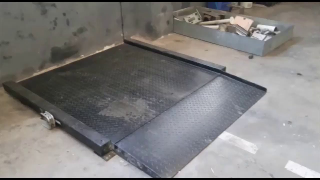 Básculas Industriales de 4 Células de carga con estructura de acero niquelado IP66