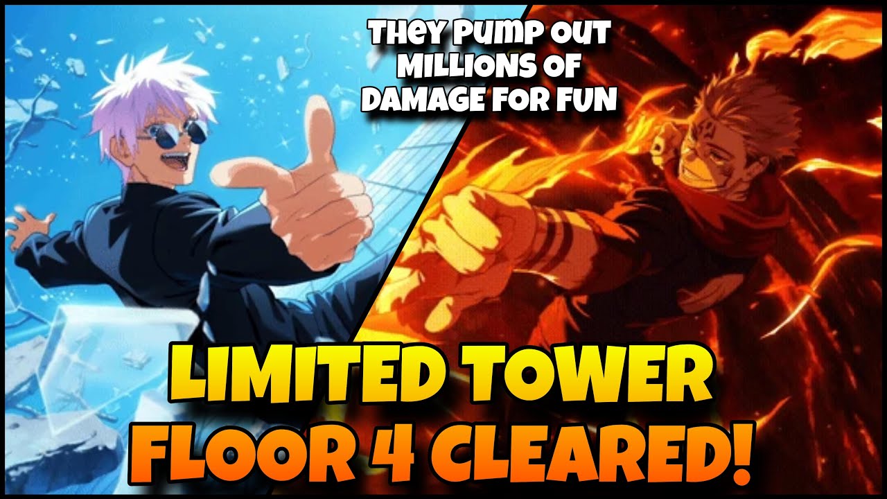 THE YELLOW JUJUTSU NUKERS BLOW AWAY LIMITED TOWER FLOOR 4 (JANUARY) | JJK Phantom Parade