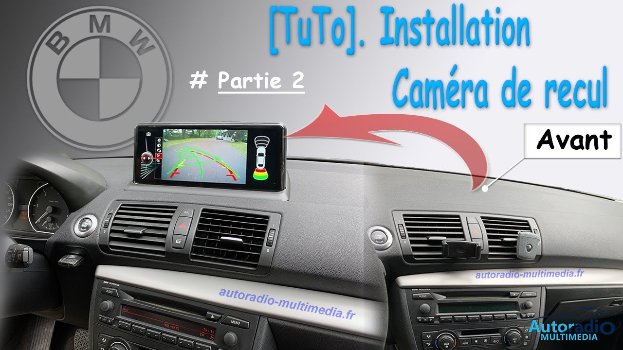 🚗 Installation caméra de recul sur BMW Série 1 E87