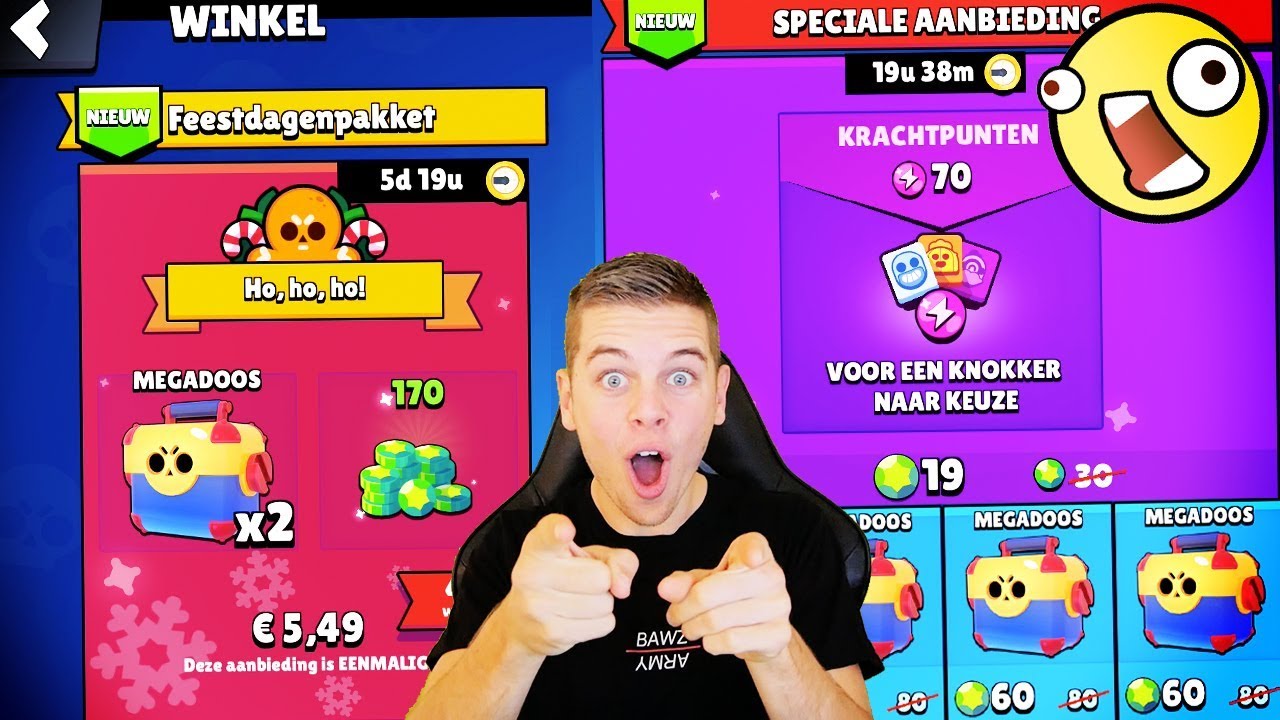 MEGA DOZEN OPENING IN BRAWL STARS!! NEDERLANDS