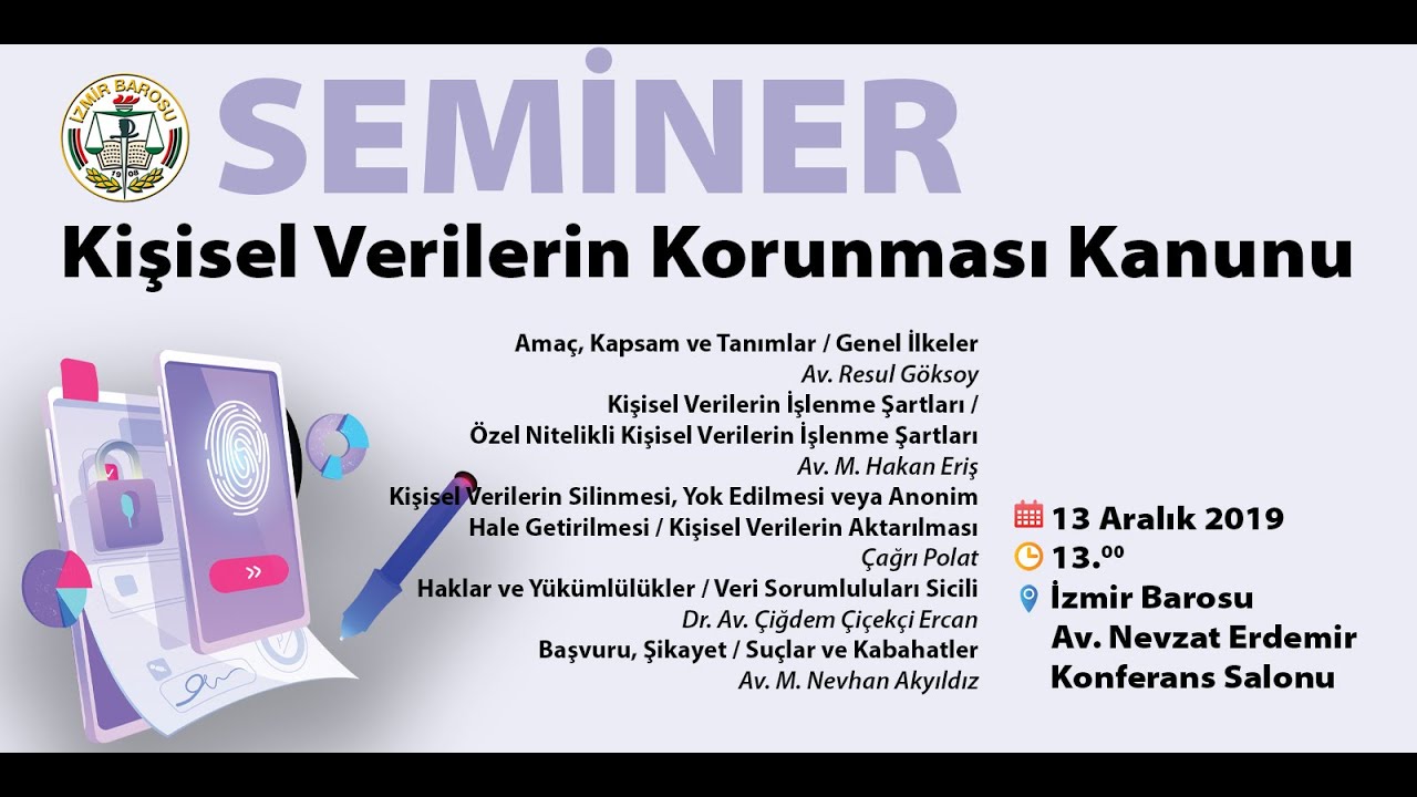 Kişisel Verilerin Korunması Kanunu - 1. Oturum