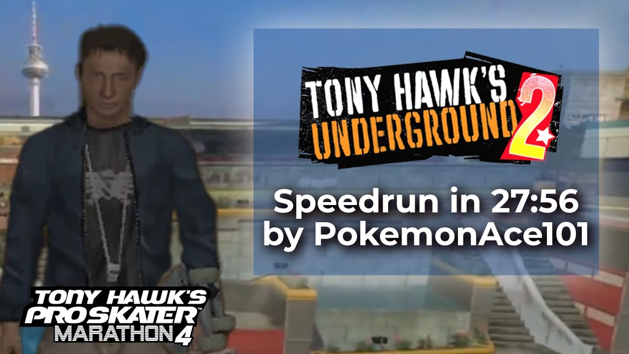 Tony Hawk's Underground 2 All Goals by pokemonace101 in 27:56 - Tony Hawks Pro Skater Marathon 4