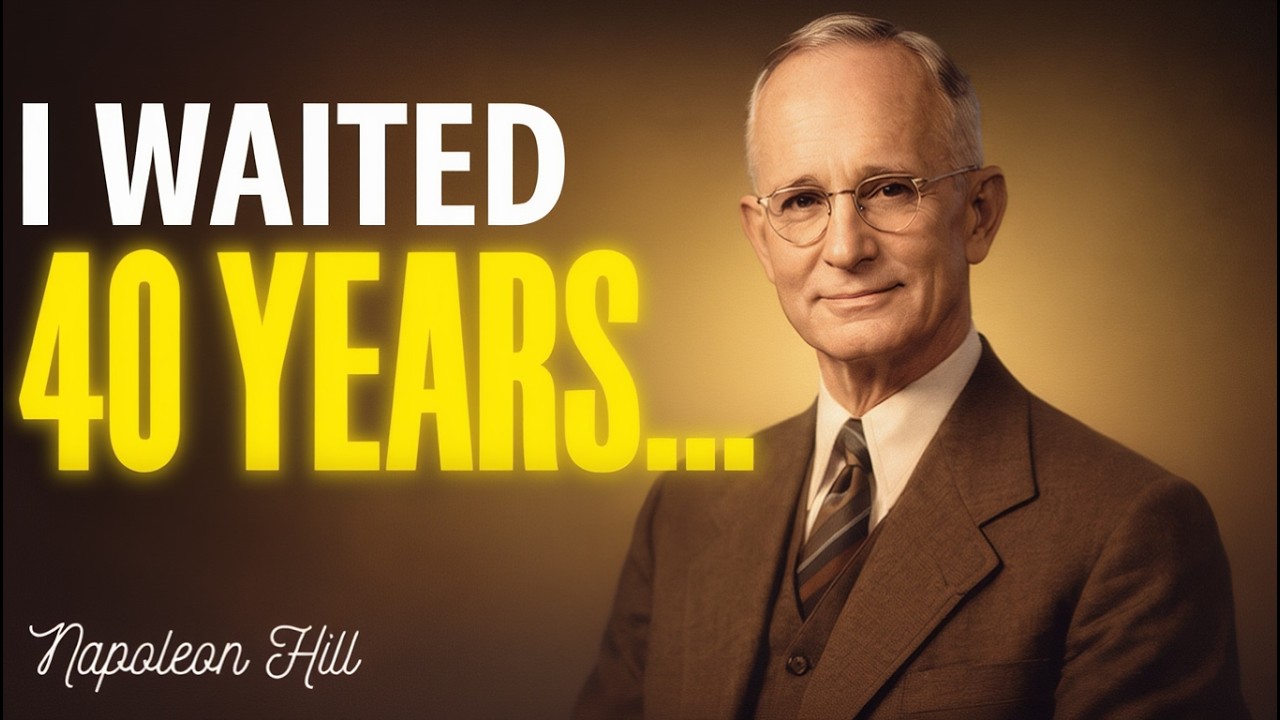 Napoleon Hill's Biggest Regret at 85: 'I Waited 40 Years to Do This'
