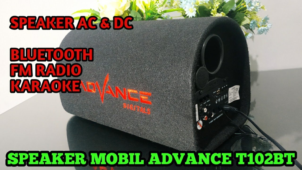 UNBOXING SPEAKER ADVANCE T102BT