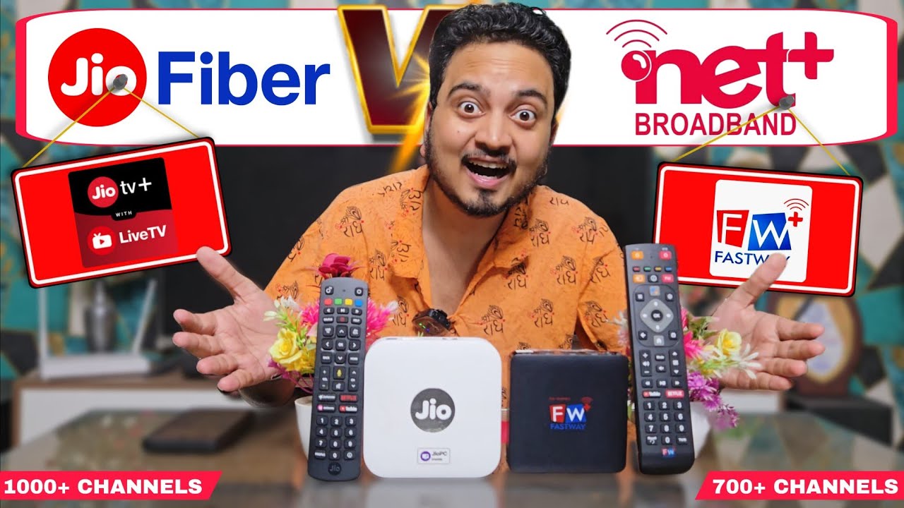 Jio Fiber Vs Netplus Broadband Comparison 2026 | Jio Fiber Connection  
