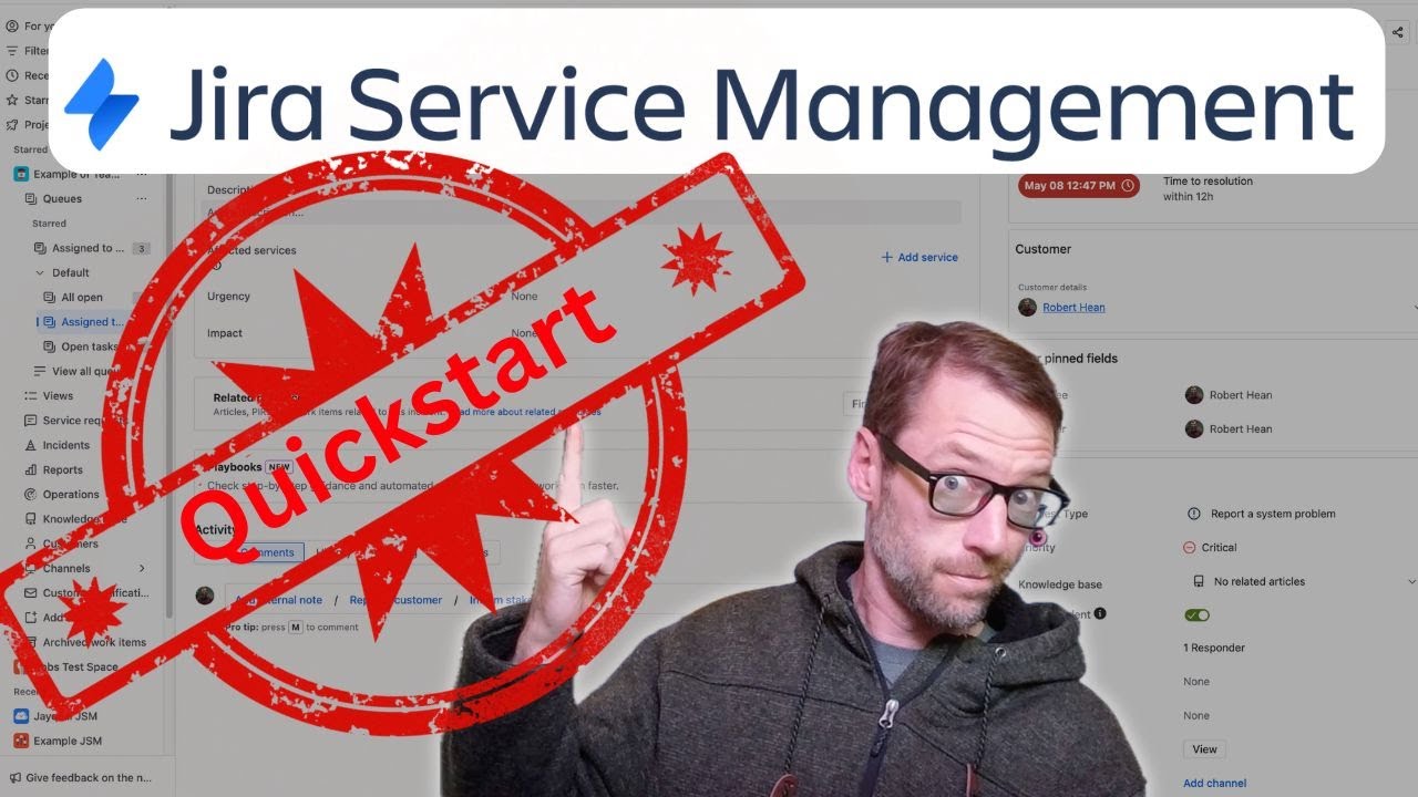 #Jira  Service Management for New Users (2025 Basics) | Learn #JSM in 14 minutes!