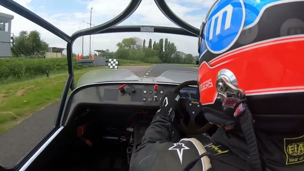Curborough Sprint Course 53.97sec  record - Caterham Hayabusa