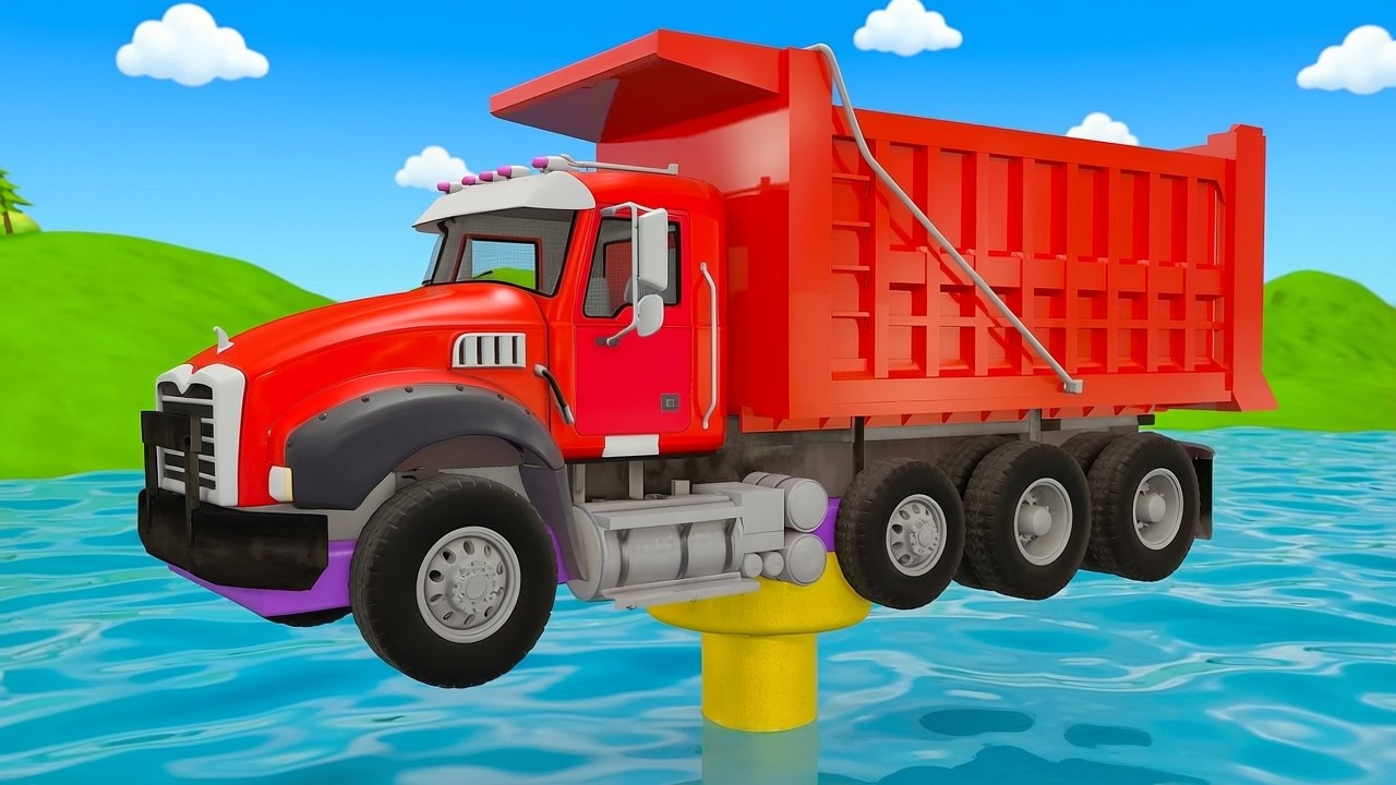 Correctly Correctly Guess (Menebak Gembar) The 4 JCB Tractor Excavator Wheel Slide Game Truck #10