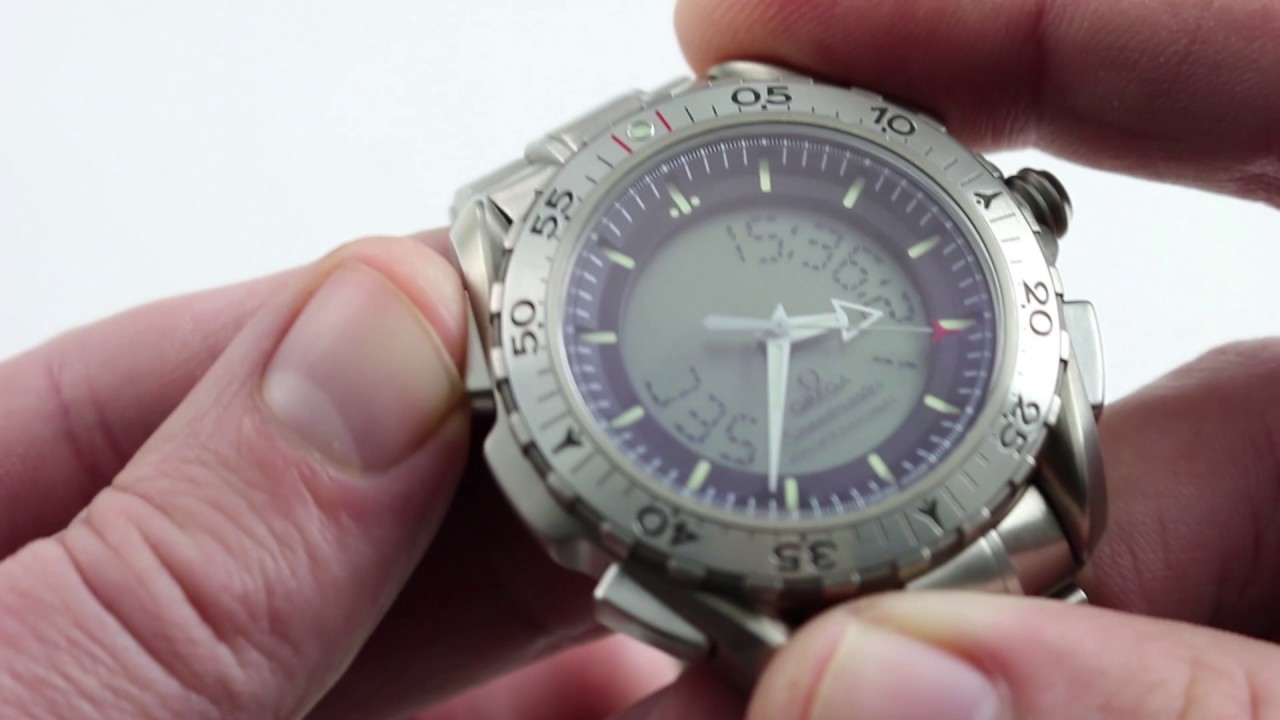 Как пользоваться часами Omega Speedmaster Professional X-33 1-го и 2-го поколений