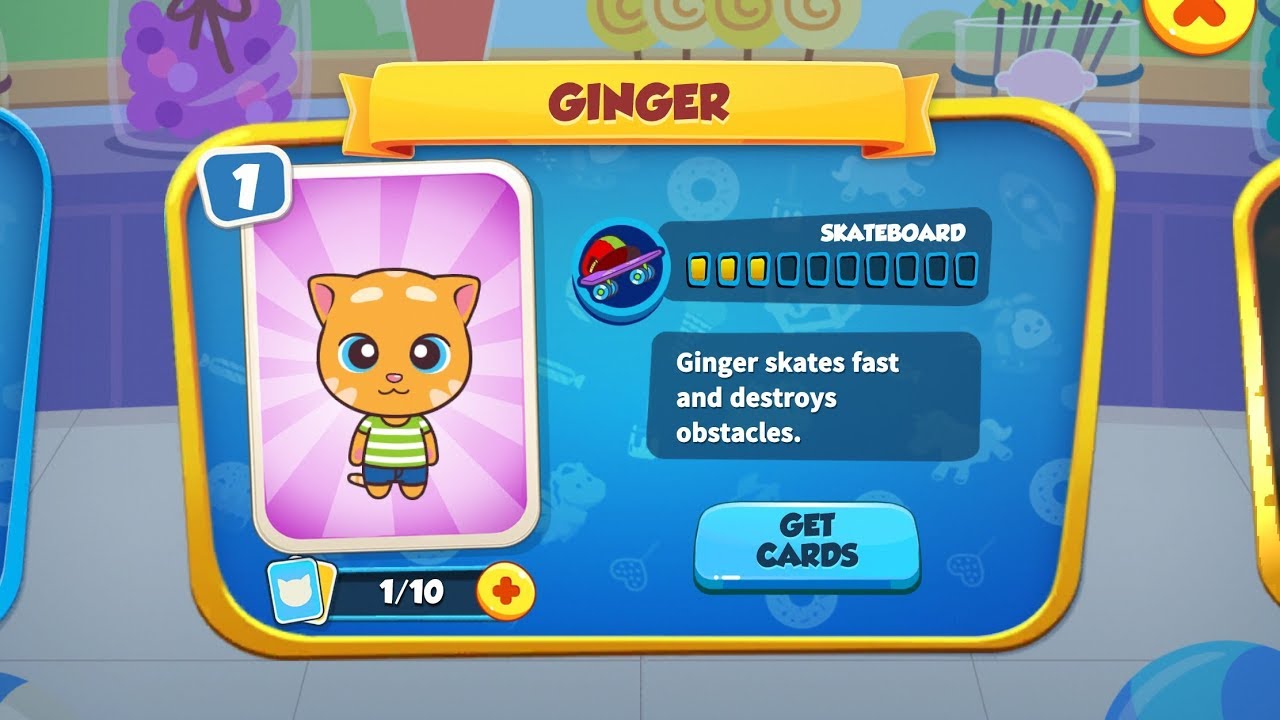 Talking Tom Candy Run: Talking Ginger Unlocked!! (Part.4) | No. #711