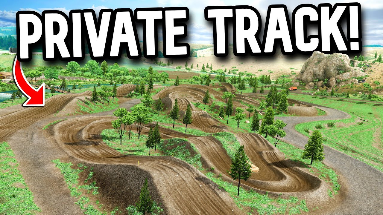 THE MOST BEAUTIFUL PRIVATE TRACK IN MX BIKES!
