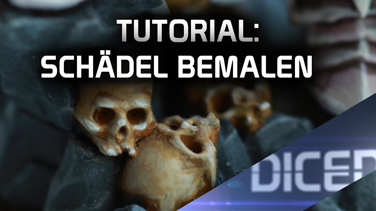 Tutorial: Schädel und Knochen bemalen | Die Denistechnik | DICED