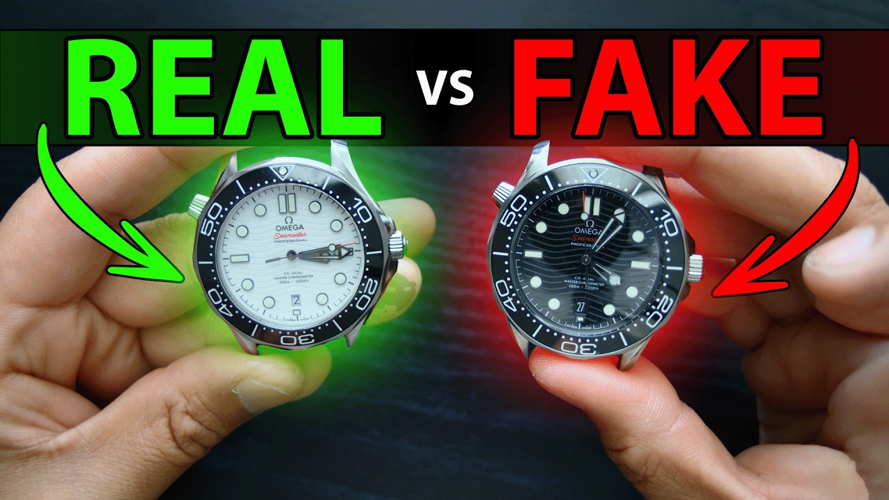 Real vs Fake Omega Seamaster SMP300: Side-by-Side Comparison