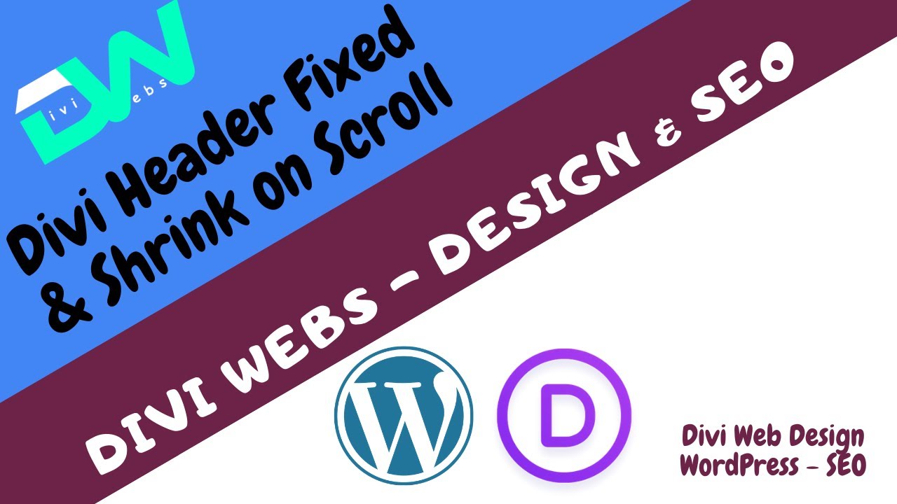 Divi Fixed Header