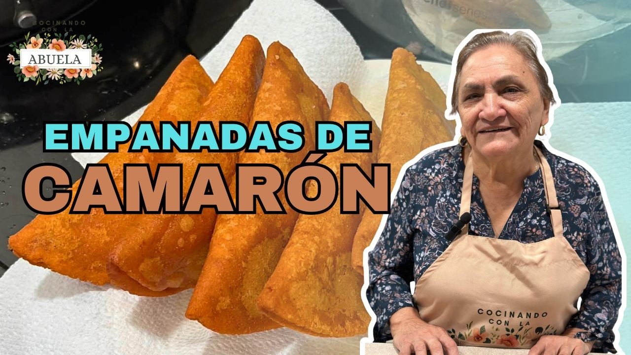 Empanadas de camarón caseras | Receta fácil y deliciosa