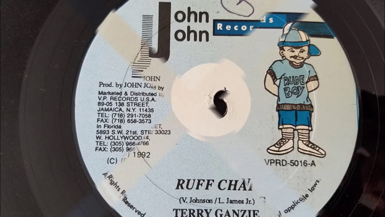 Terry Ganzie - Ruff Chat - John John 12" w/ Version 1992