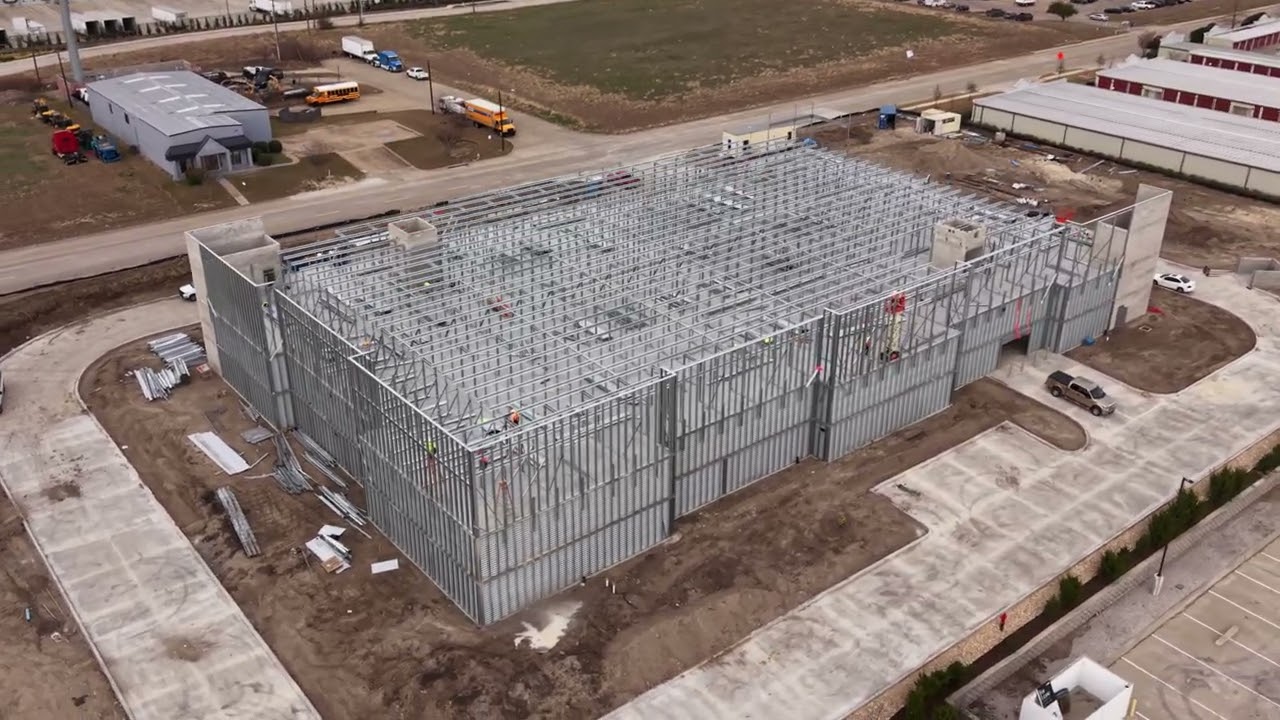 Drone 1 6 26 SAFStor 3rd floor framing