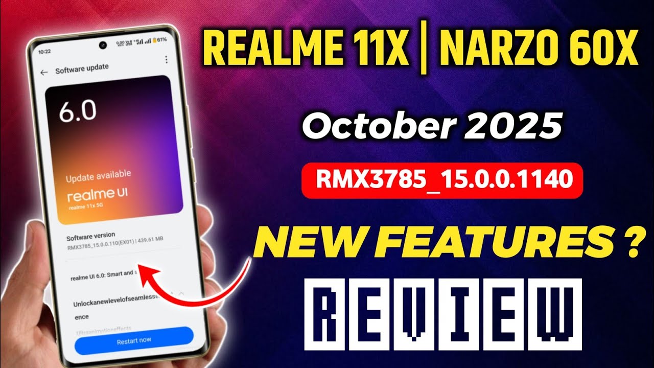 Realme 11x October Update Review 🔥 New Features, Antutu Score & Camera Test!