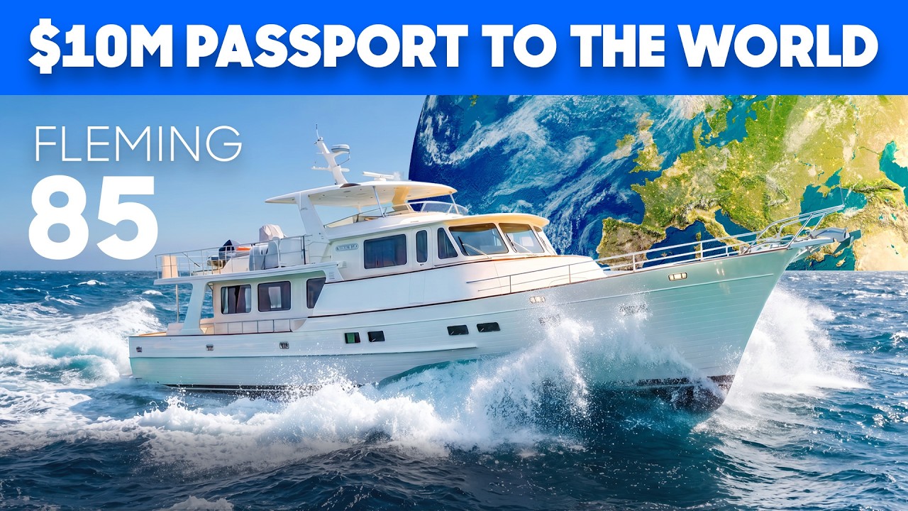 The Ultimate Owner-Operated Explorer Yacht? | Fleming 85 Tour & Review