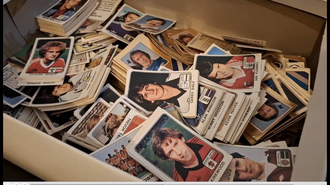 Vintage Football Card Joblot PRE WAR GOAT   Panini Mexico 86 and 79 Sticker Haul