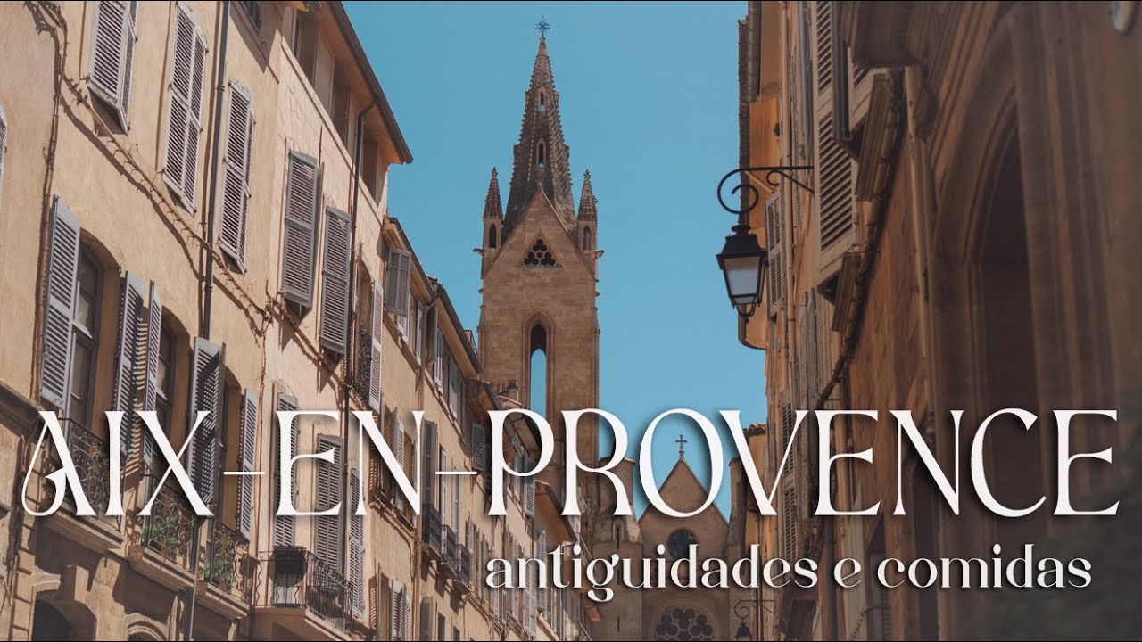 Aix-en-Provence - antiguidades, doces, feira local em Provence na França
