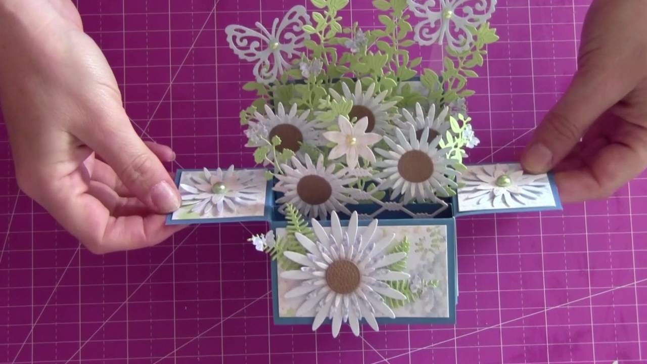 How to make exploding box cards
