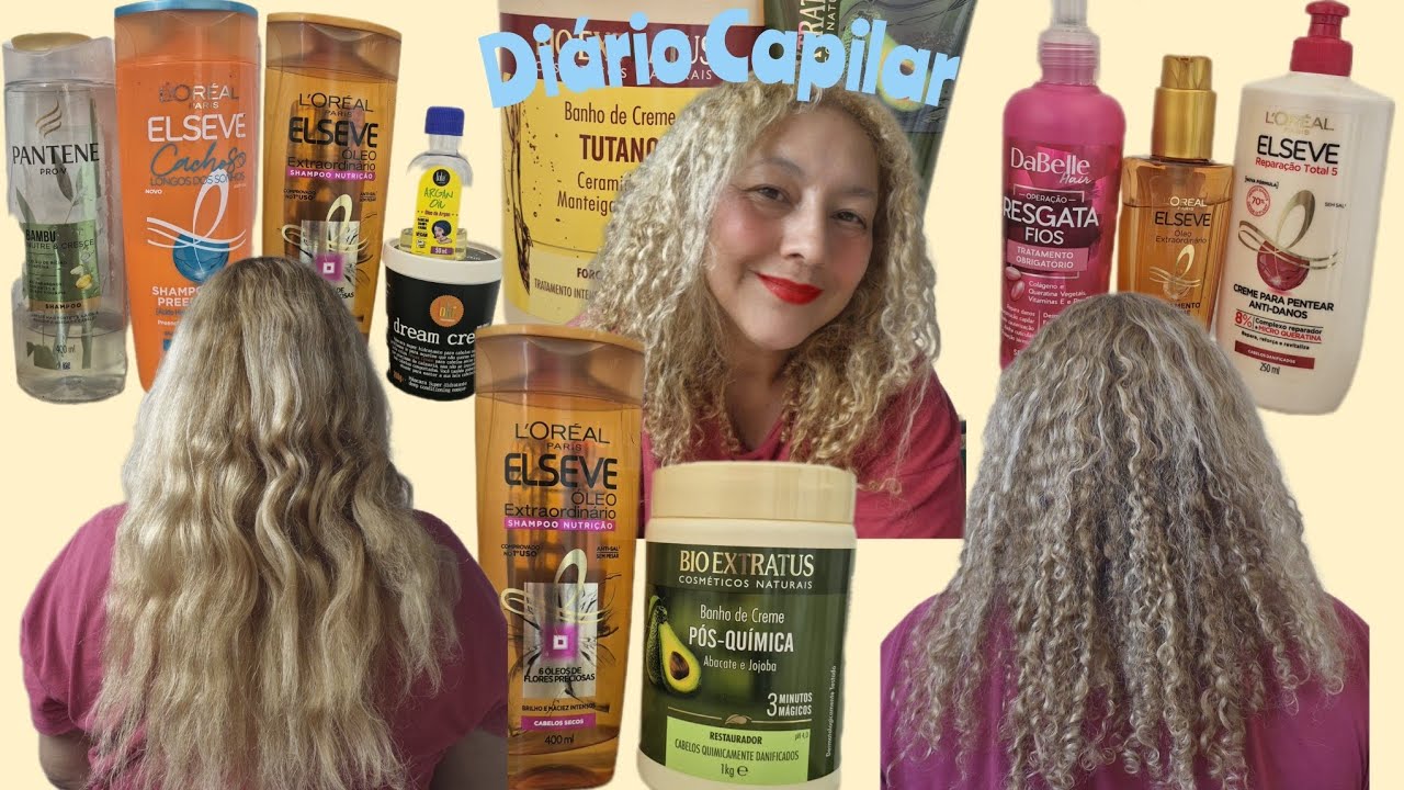 Como Cuido do cabelo pré e pós QUIMICA Coloração/Diário Capilar |tratamento|Restauração 