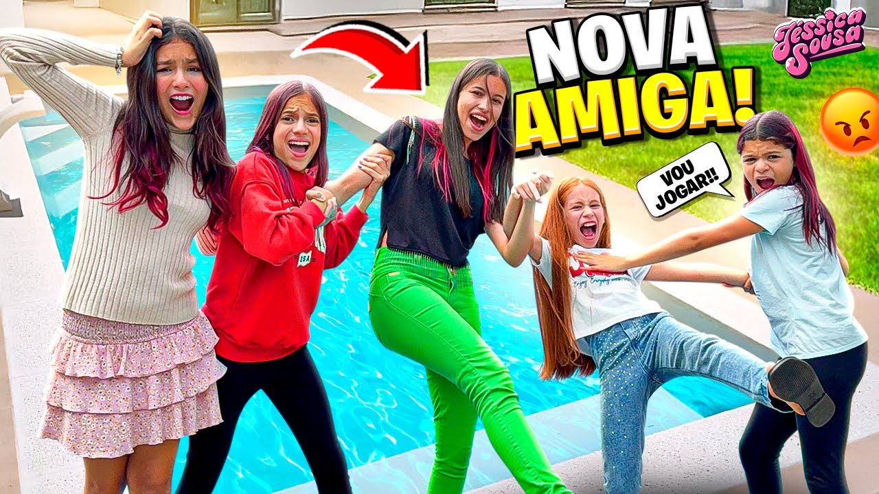 MANU E LOUISE TEM CIÚMES DA JÉSSICA COM SUA NOVA AMIGA GABI
