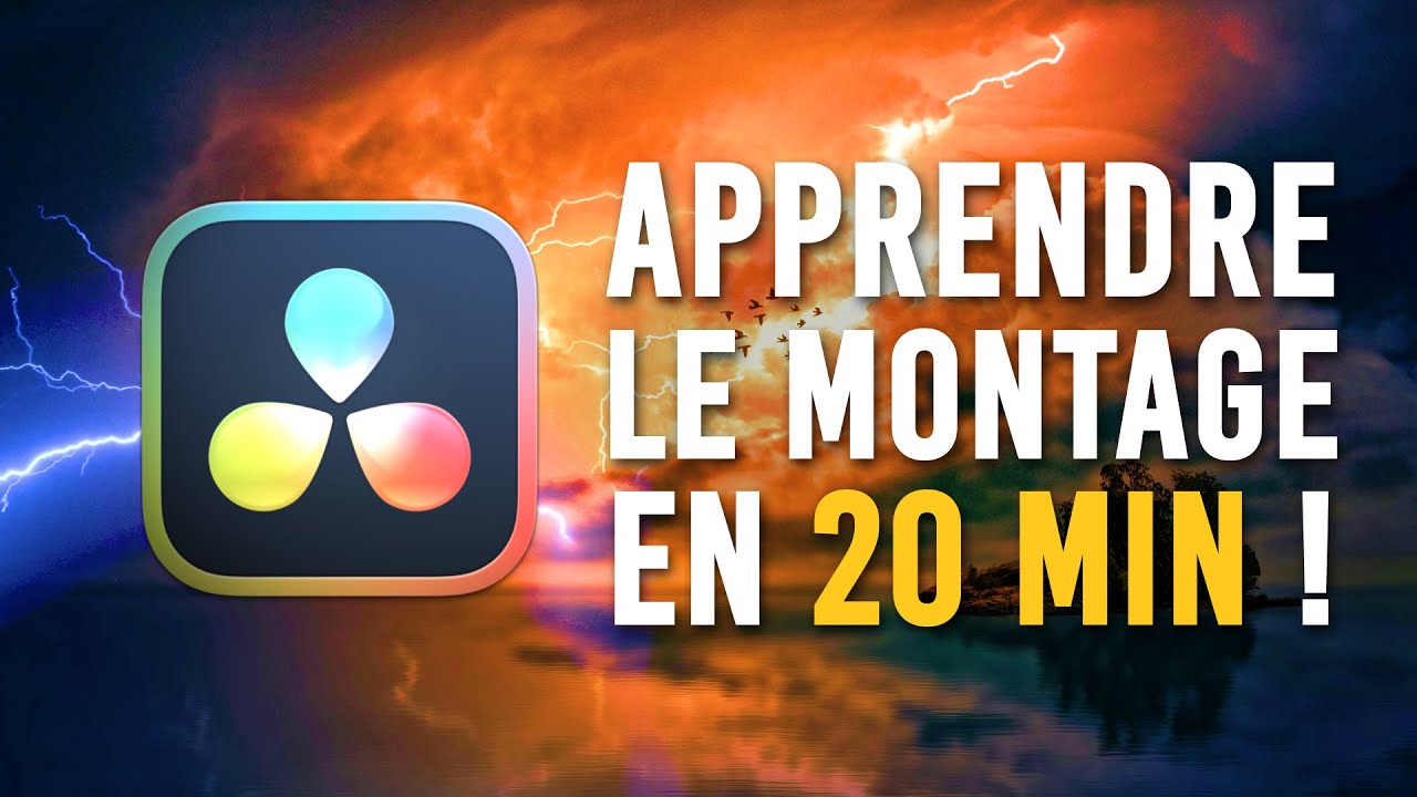 Apprendre le MONTAGE vidéo sur DAVINCI RESOLVE en 20 min ! Tutoriel Débutant