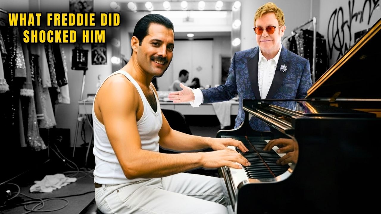 Elton John CHALLENGED Freddie Mercury to Piano Battle — 5 Minutes Later He Was ASKING for Lessons
