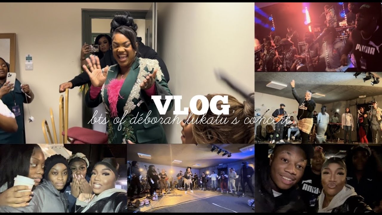 VLOG - everything you DIDN'T see of deborah lukalu's concert in london! (part two)