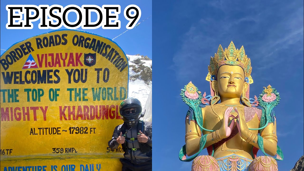 LEH LADAKH || DAY 9 LEH TO NUBRA || DREAM RIDE 2023 || XPULSE 200