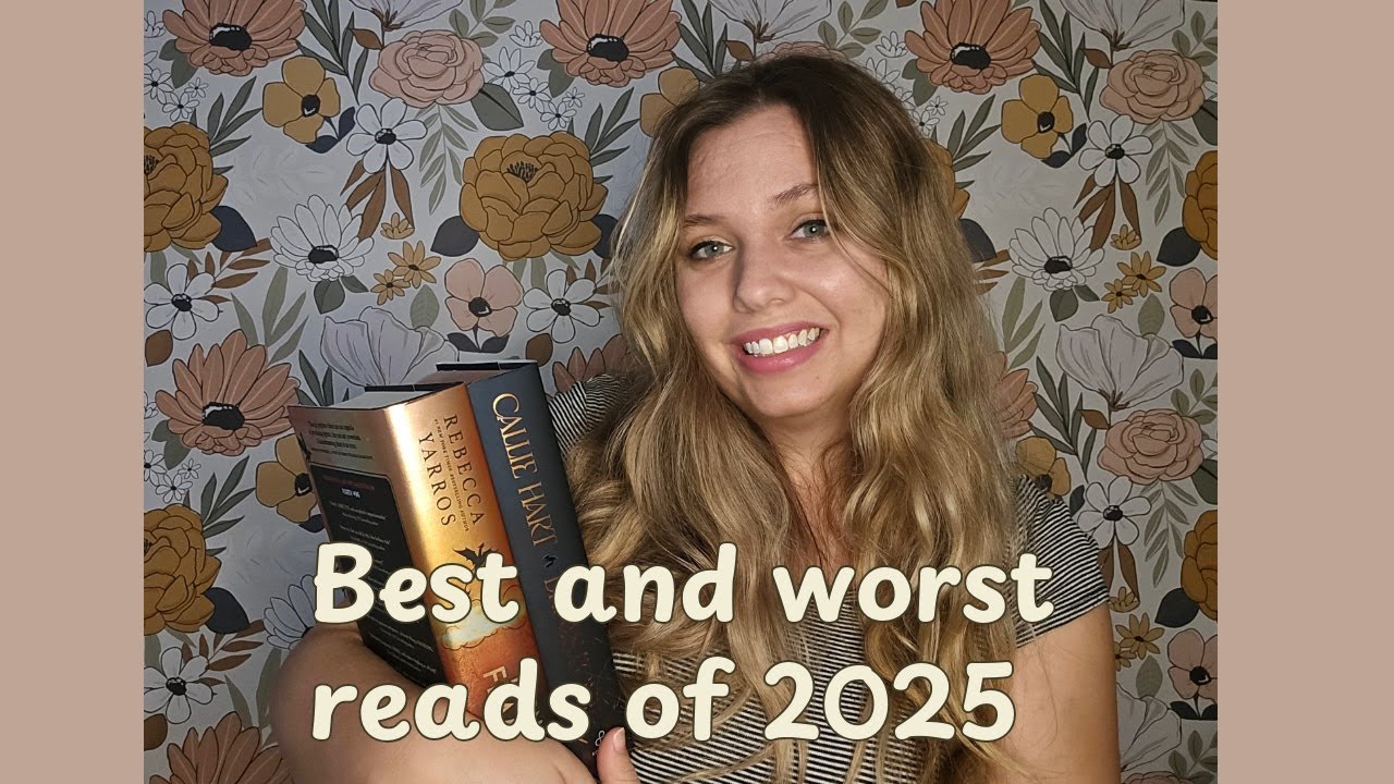 BEST & WORST books I read in 2025! Fantasy & Romance