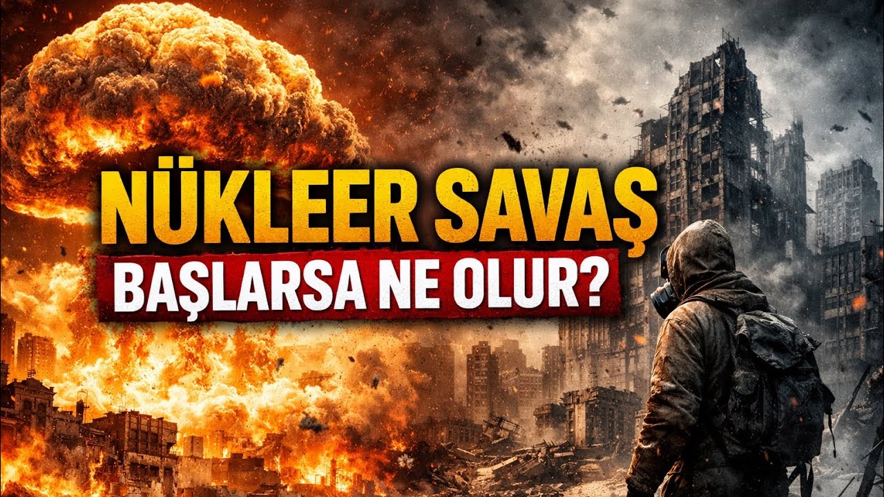 NÜKLEER SAVAŞ BAŞLARSA NE OLUR? (GERÇEK SENARYOLAR) #nükleer #savaş #senaryo 