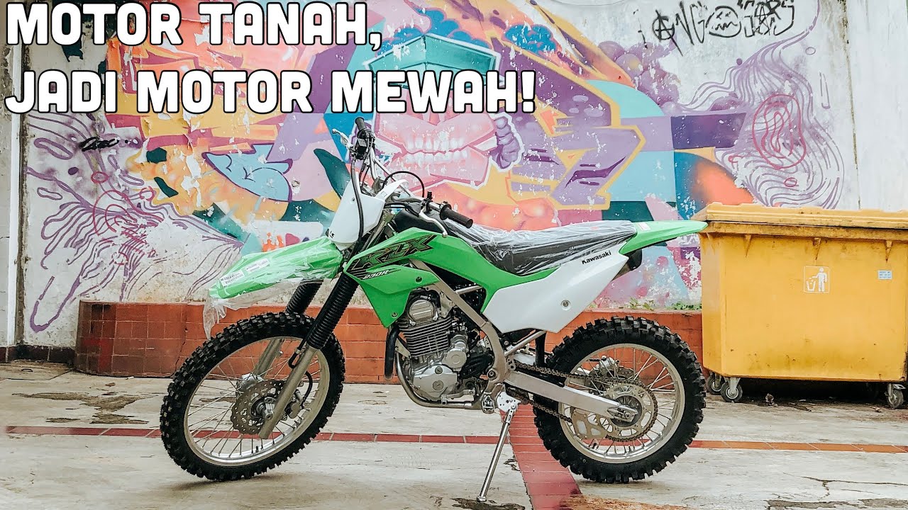 Modif Kawasaki KLX230R Jadi Supermoto!