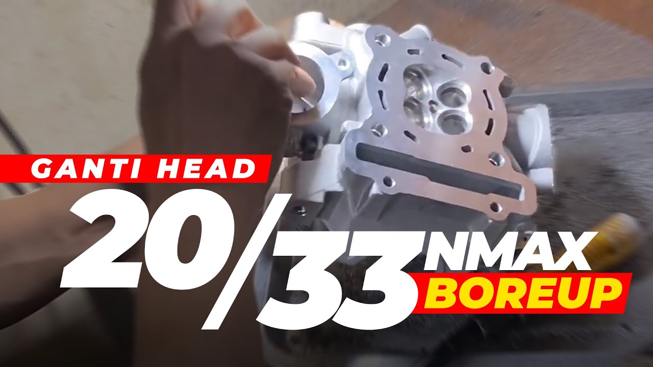 NMAX HASIL CEBOKAN KETAGIHAN UPGRADE | Ganti HEAD Pake RX7 RACING 23/20