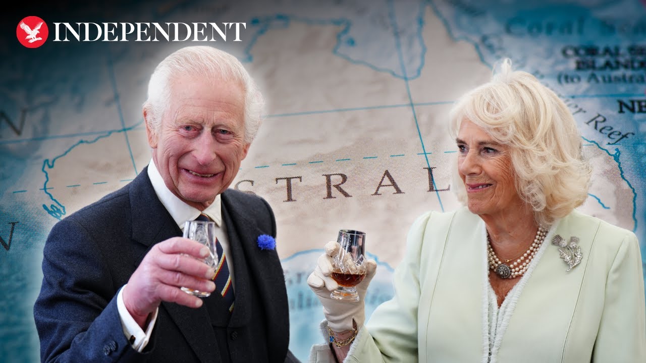 Watch: King Charles and Queen Camilla arrive in Australia for first visit since coronation