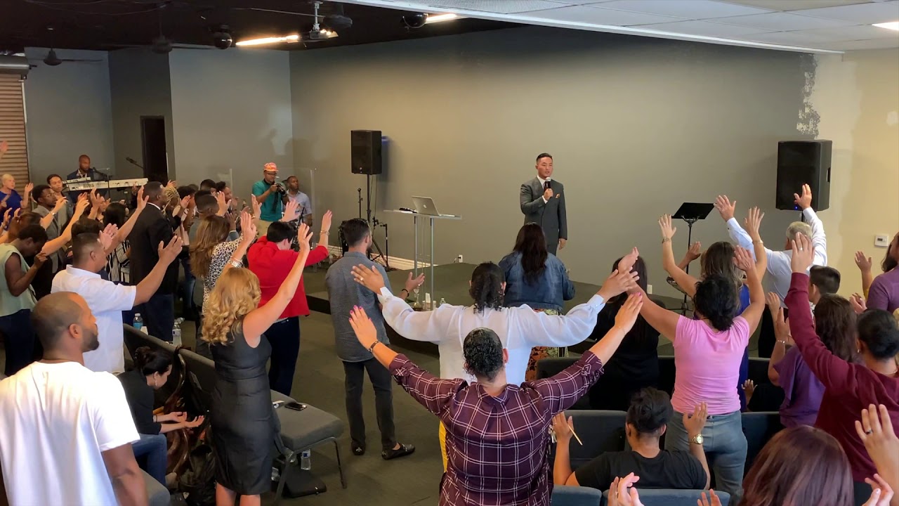 Pastor Ben Lim at Amazing Church's 4th Year Anniversary