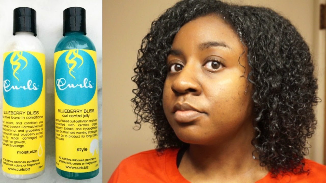 Curls Blueberry Bliss Wash N Go On Type 4 Hair